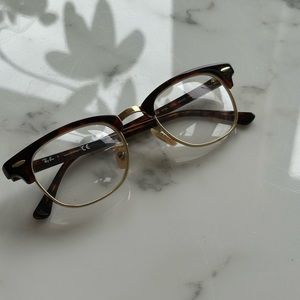 Havana brown rayban wayfarer prescription glasses